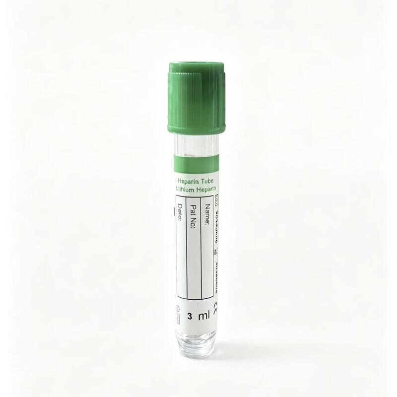 Green Stopper Lithium/Sodium Heparin Tubes: Color‑Coded for Error‑Free Plasma Separation