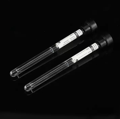 전문 공급자 8*120mm 일회용 장형 세럽 블랙 톱 에스르 혈액 검사 수집 튜브