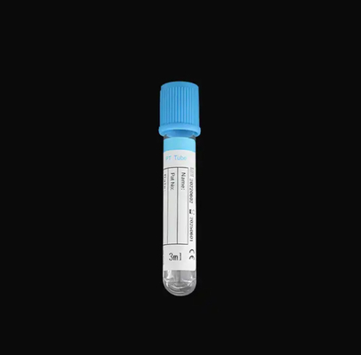 CE ISO FSC 승인 의학적 나트륨 시트라트 3.2% PT 혈액 수집 튜브 블루 캡 컬러