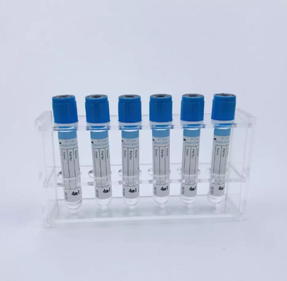1.8ml-8ml 나트륨 시트라트 9 1 튜브 혈액 수집 / PET / 유리 물질 테스트를 위해 필수